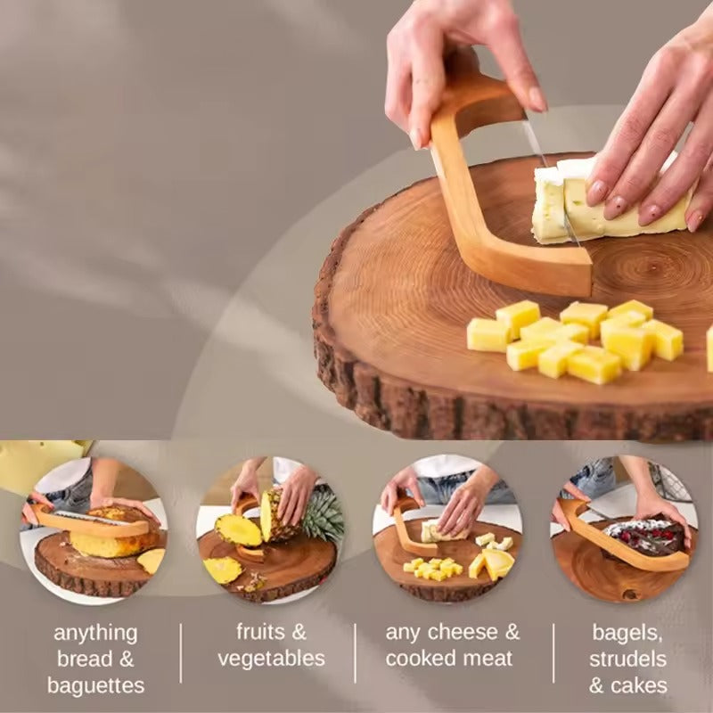SliceEase - Ergonomic Bread Slicing Knife