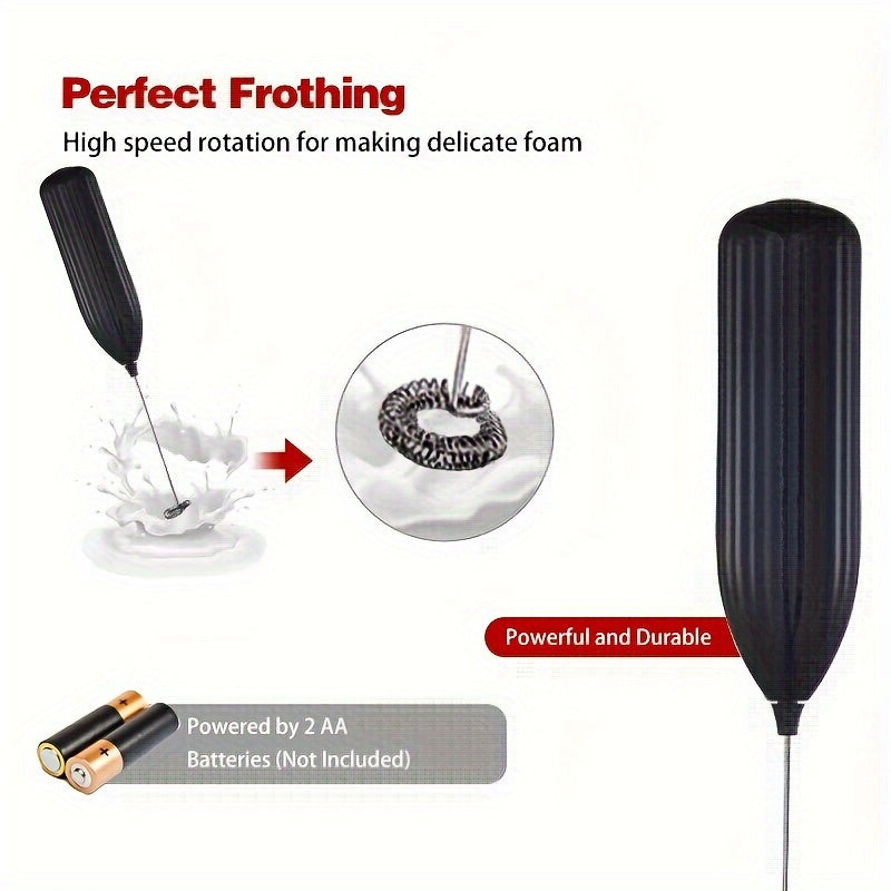 DrinkMixer - Battery–Operated Handheld Milk Frother