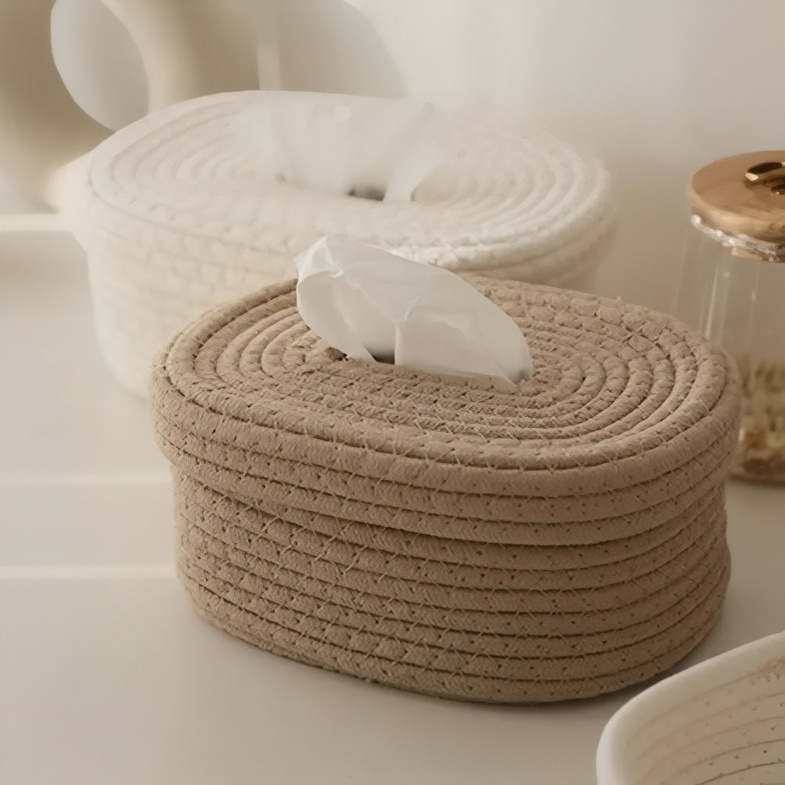TissuElegance - Oval Cushion Tissue Holder