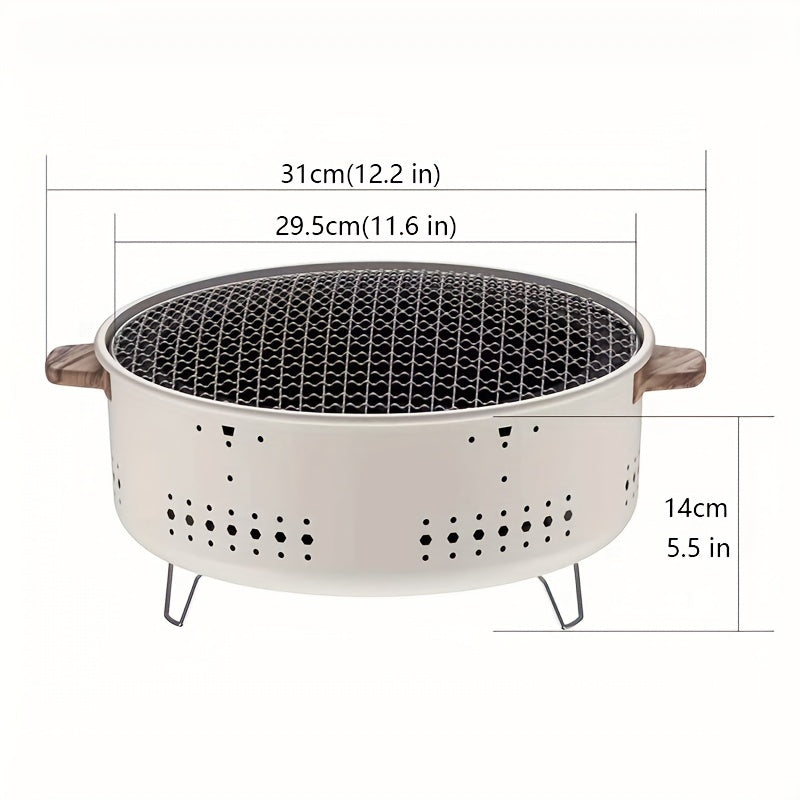 GrillMate - Portable Charcoal Tabletop Grill