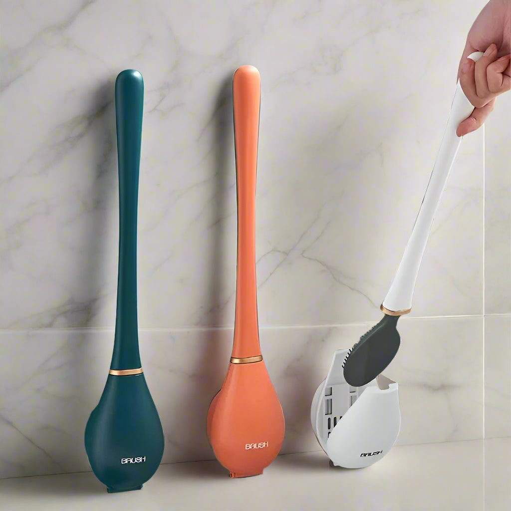 PureScrub Silicone Toilet Brush