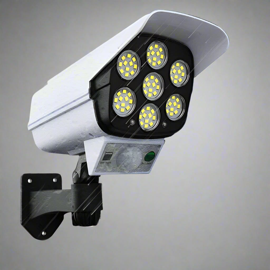 SafeCam - Solar Detector LED Spotlight with Security Camera Design