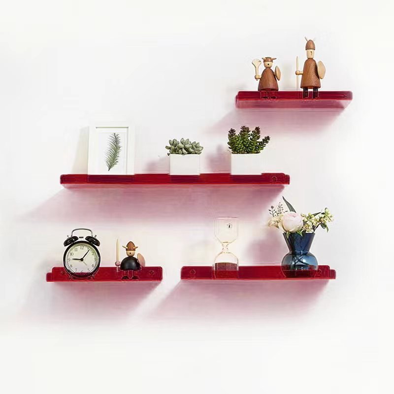 AcryLuxe - Sleek and Versatile Storage Floating Shelves