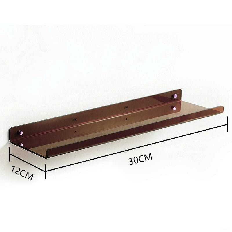 AcryLuxe - Sleek and Versatile Storage Floating Shelves