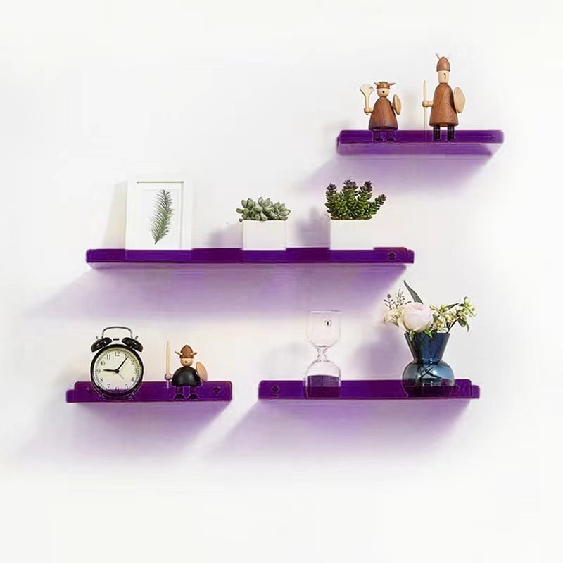 AcryLuxe - Sleek and Versatile Storage Floating Shelves
