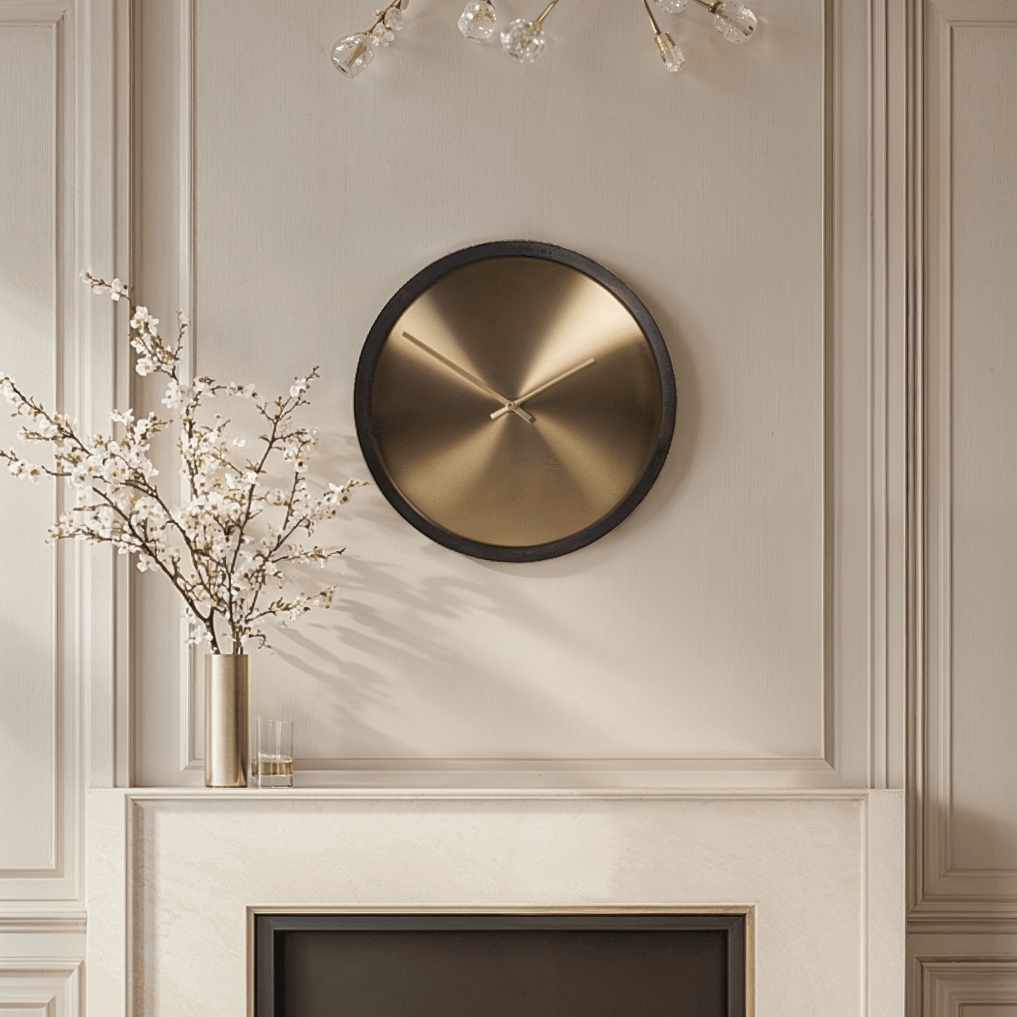 EleganceTime - Sophisticated Tone Modern Wall Clock