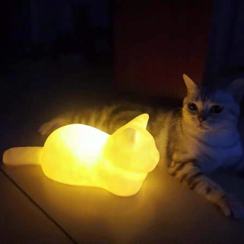 GlowPaws - Illuminated Cat Night Light