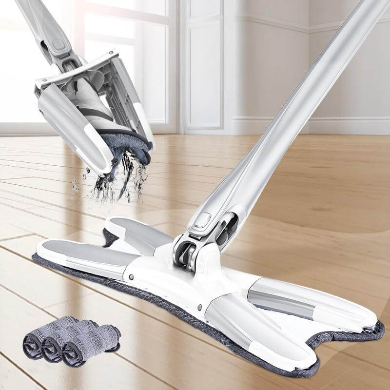SwiftSpin 360° Rotating Mop – Effortless Wet & Dry Cleaning for a Spotless Home
