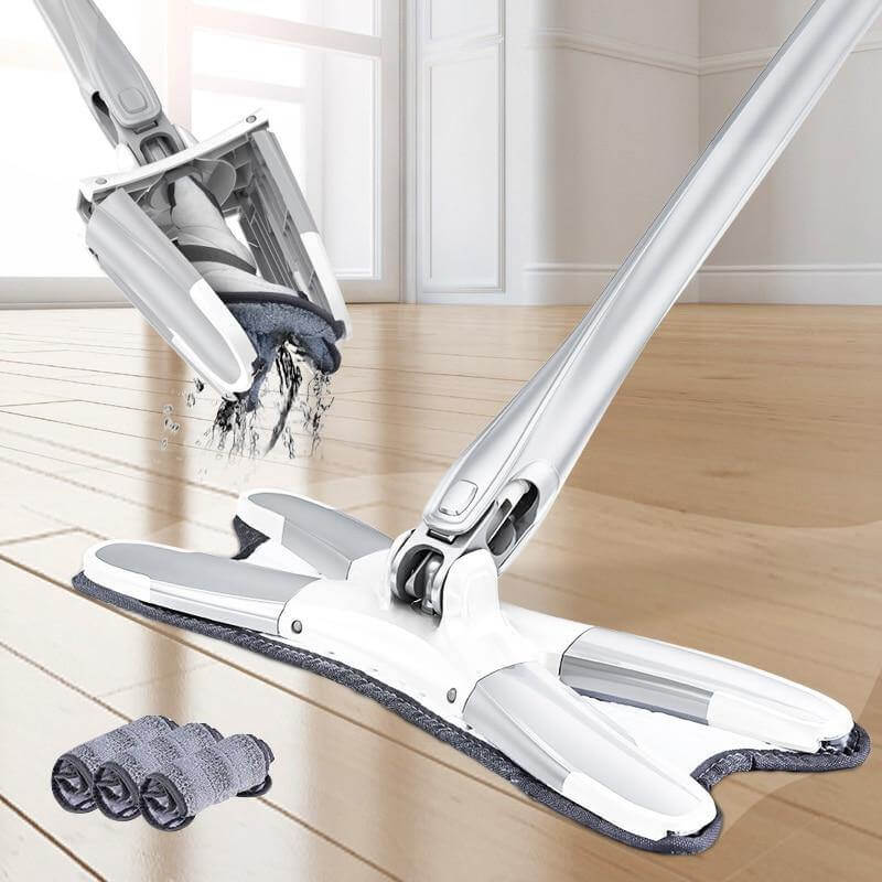SwiftSpin 360° Rotating Mop – Effortless Wet & Dry Cleaning for a Spotless Home