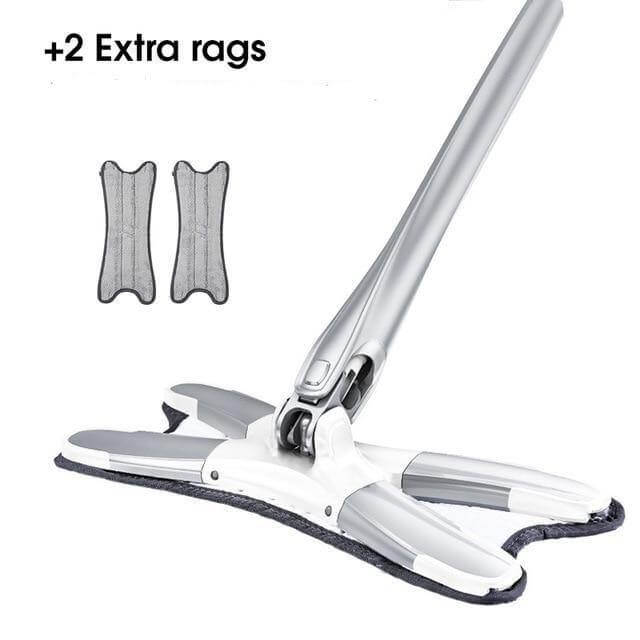 SwiftSpin 360° Rotating Mop – Effortless Wet & Dry Cleaning for a Spotless Home