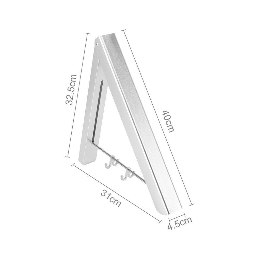 FlexiDry - Foldable Wall-Mounted Clothes Drying Rack