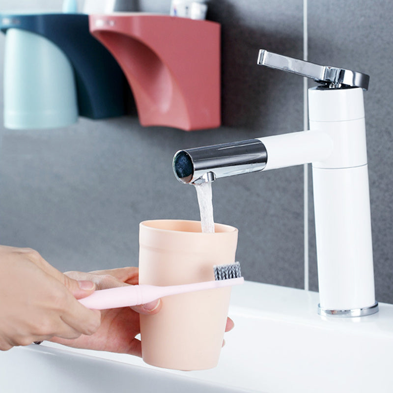 BrushEase - Wall-Mounted Toothbrush and Cup Holder