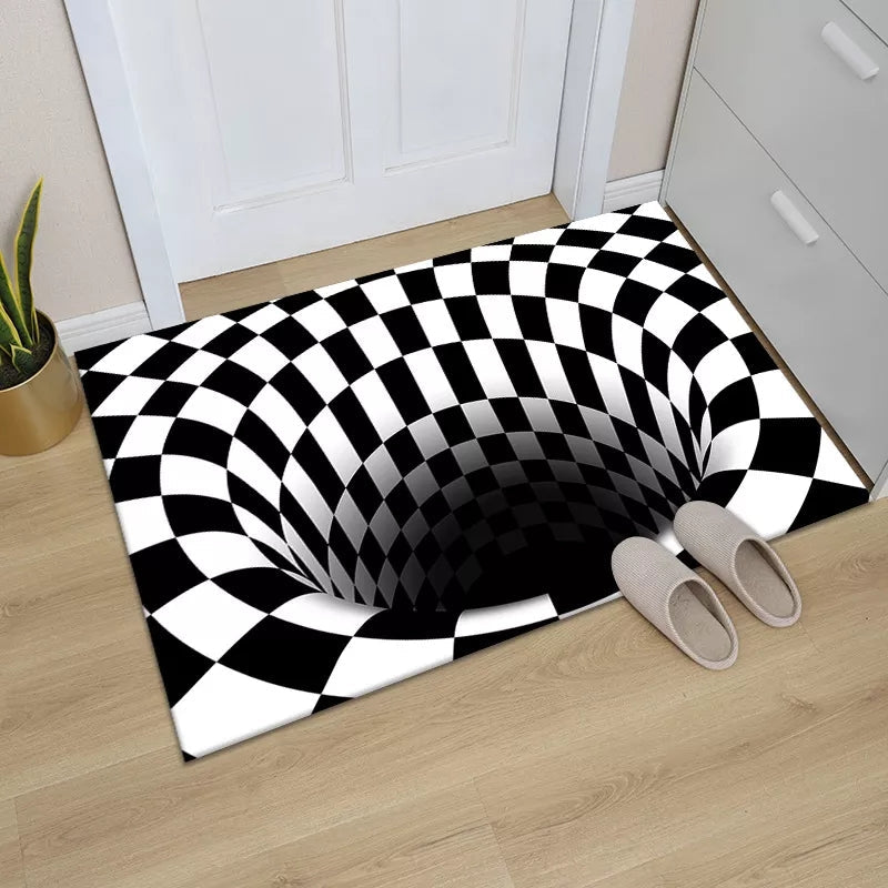 IlluRug – Optical Illusion Rug for a Mind-Bending Effect