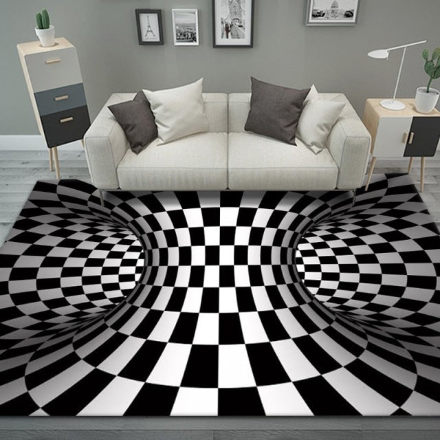 IlluRug – Optical Illusion Rug for a Mind-Bending Effect