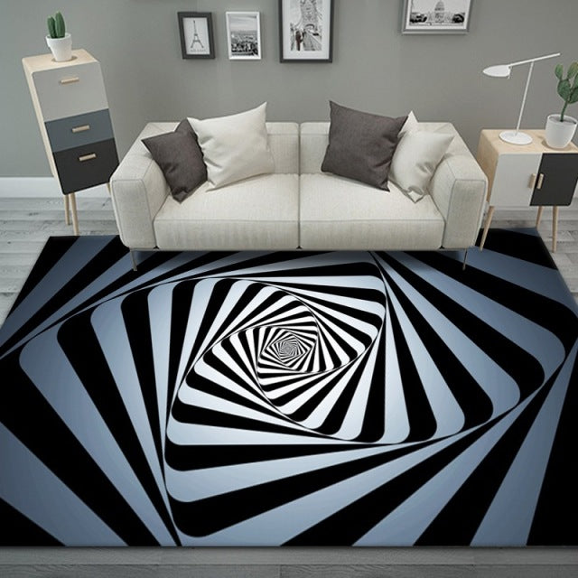IlluRug – Optical Illusion Rug for a Mind-Bending Effect