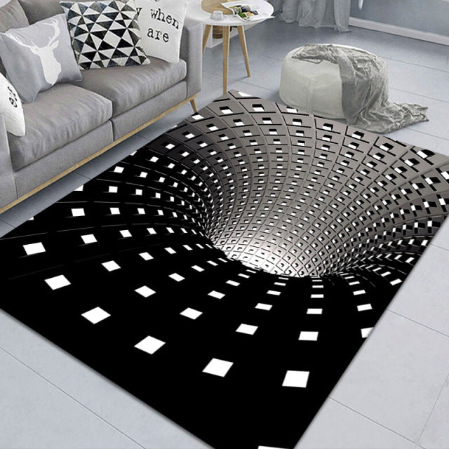 IlluRug – Optical Illusion Rug for a Mind-Bending Effect