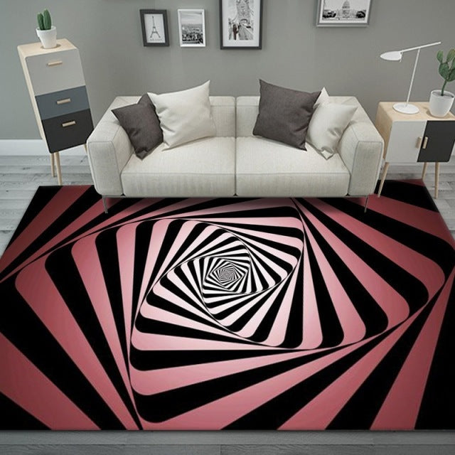 IlluRug – Optical Illusion Rug for a Mind-Bending Effect