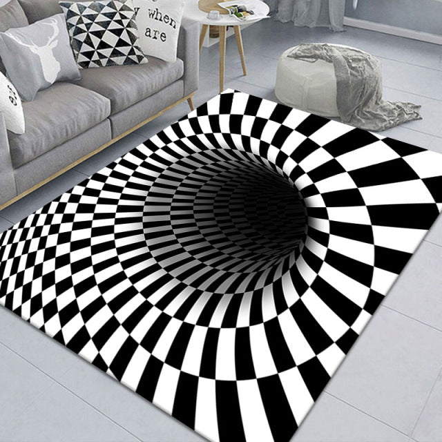 IlluRug – Optical Illusion Rug for a Mind-Bending Effect
