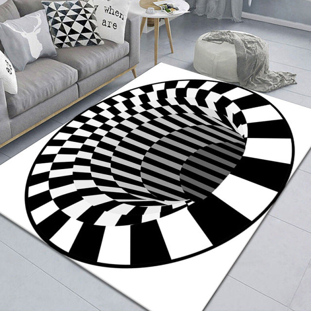 IlluRug – Optical Illusion Rug for a Mind-Bending Effect