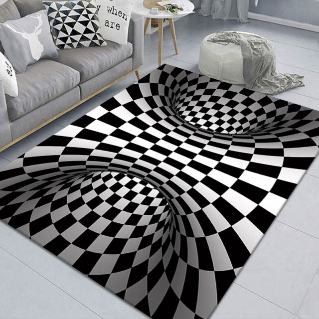 IlluRug – Optical Illusion Rug for a Mind-Bending Effect
