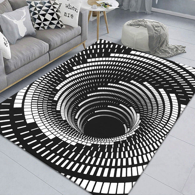 IlluRug – Optical Illusion Rug for a Mind-Bending Effect