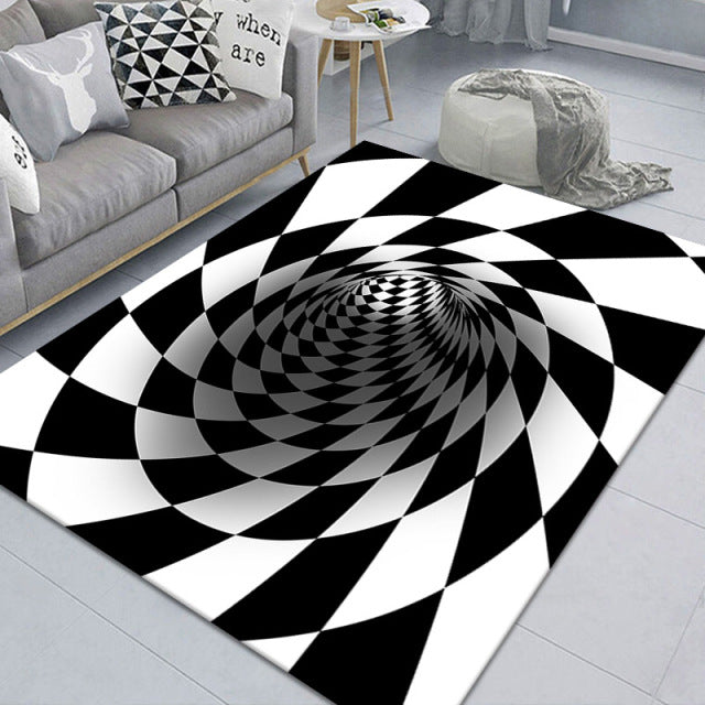 IlluRug – Optical Illusion Rug for a Mind-Bending Effect