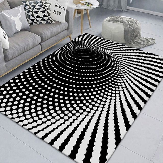 IlluRug – Optical Illusion Rug for a Mind-Bending Effect