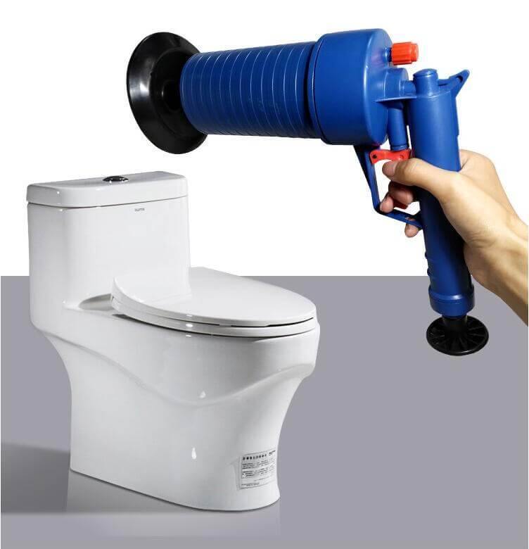 PowerPlunge - Pistol-Grip Manual Toilet Plunger