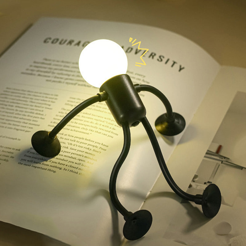 Whimsical Bookend Lamp – Fun and Functional Lighting for Desks & Bookshelves
