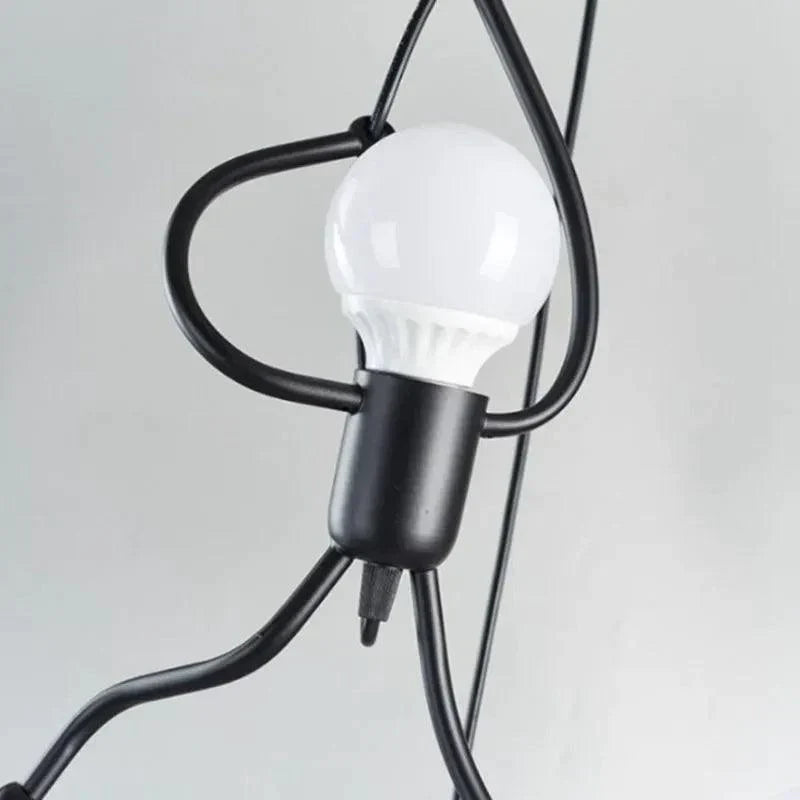 LumiBuddy – Playful Pendant Light with Charming Human Figure