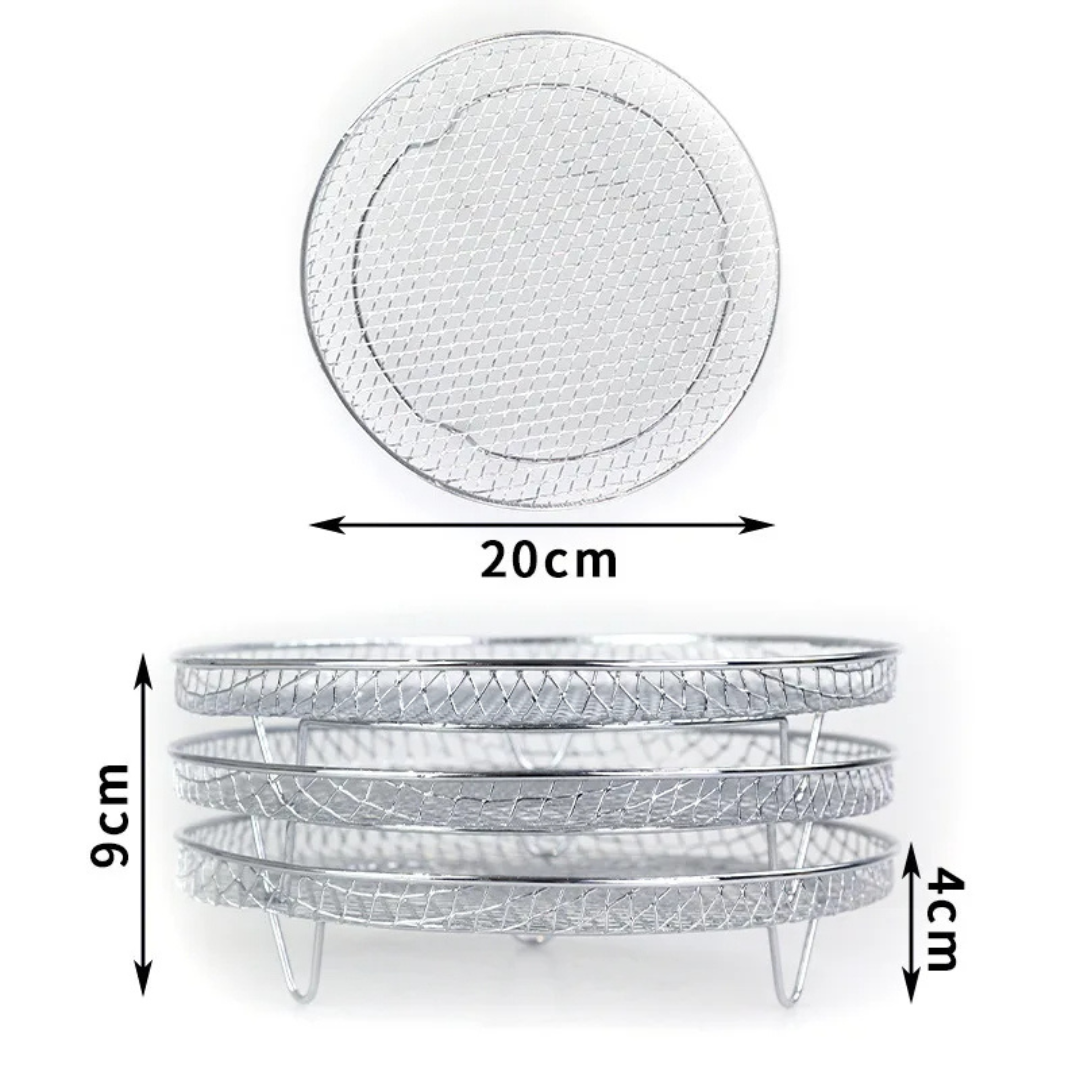 AirCrisp Stackable Baskets – Space-Saving Air Fryer Accessories