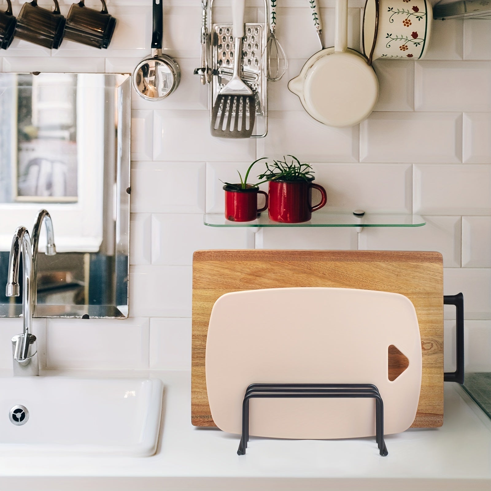 StoreEase Space-Saving Kitchen Organizer – Perfect for Cutting Boards