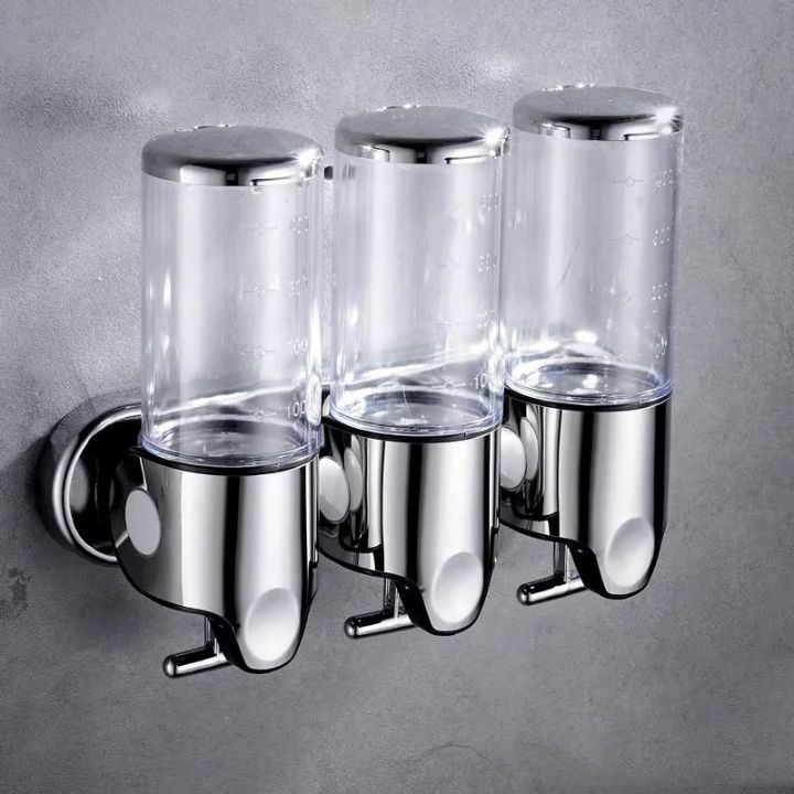 Luxora - Elegant Wall-Mounted Soap and Lotion Dispenser