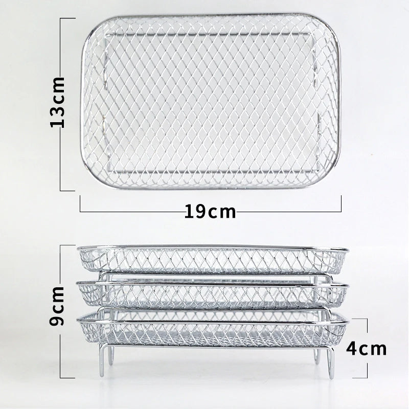 AirCrisp Stackable Baskets – Space-Saving Air Fryer Accessories