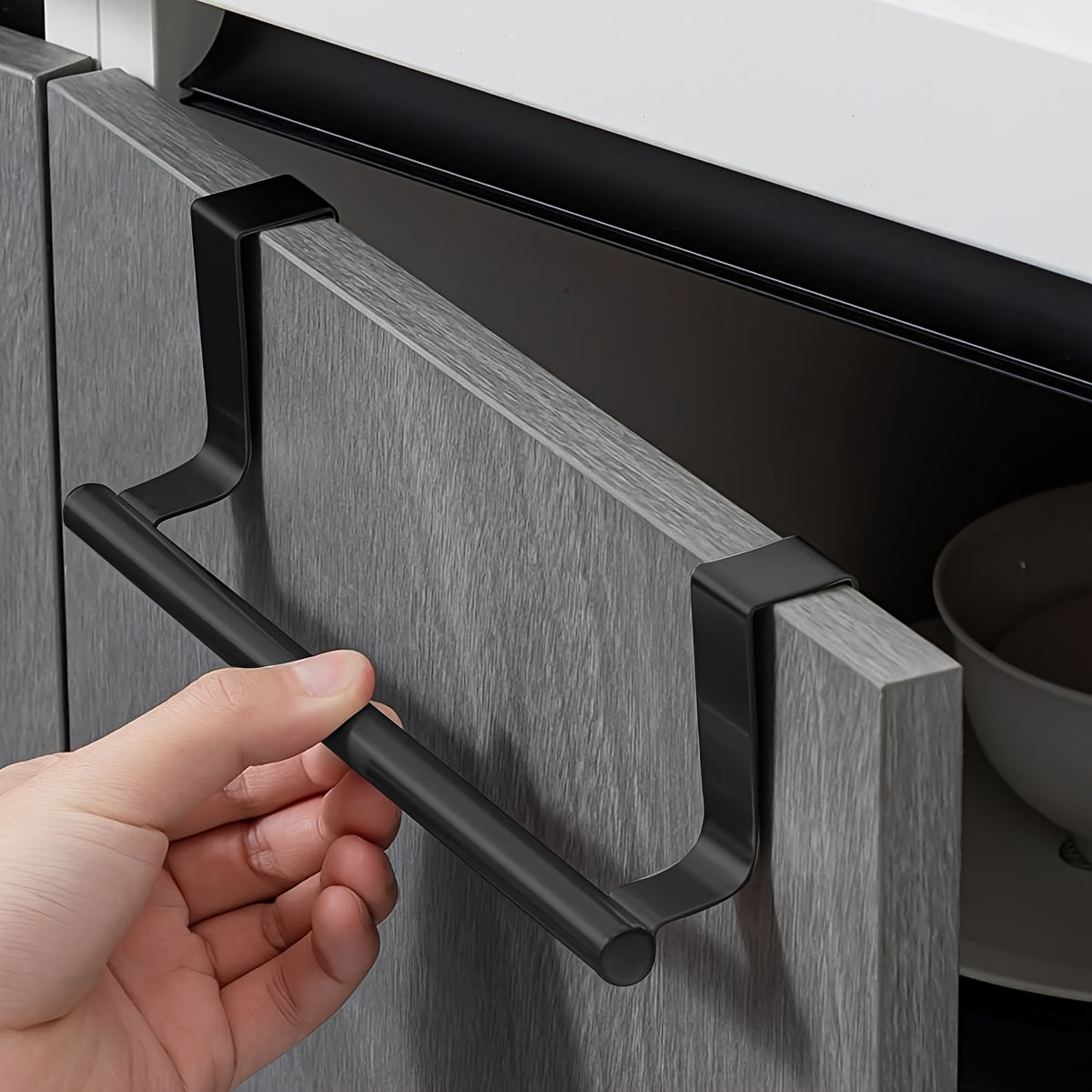 Raxel Over-the-Door Towel Holder – Space-Saving Stainless Steel Rack