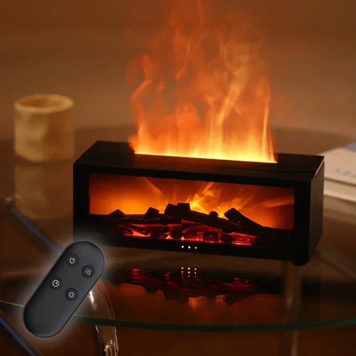 FlameFusion Color-Changing Fireplace Aroma Diffuser
