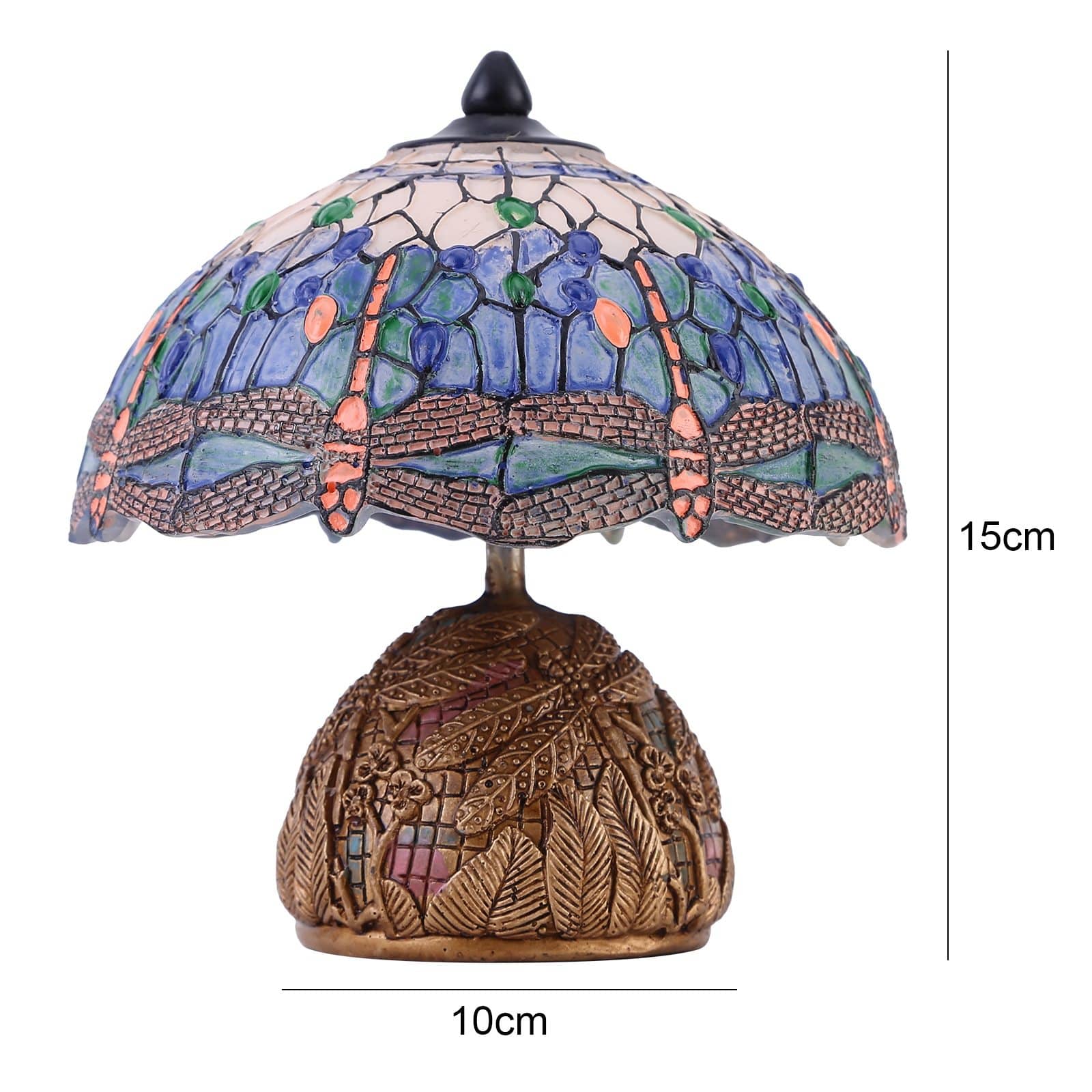 DracoGlow - Artistic Dragonfly Table Lamp