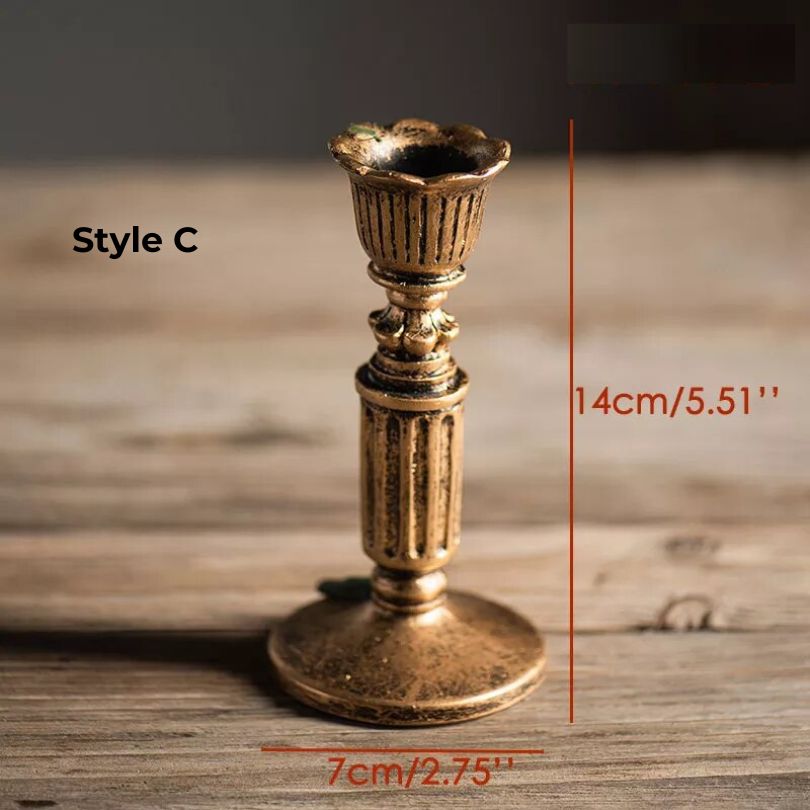 RustiqueLuxe Handmade Wooden Candle Holder