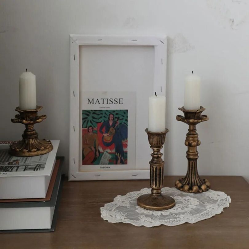 RustiqueLuxe Handmade Wooden Candle Holder