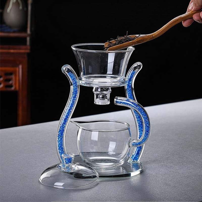 TeaLuxe - Elegant Glass Tea Brewing