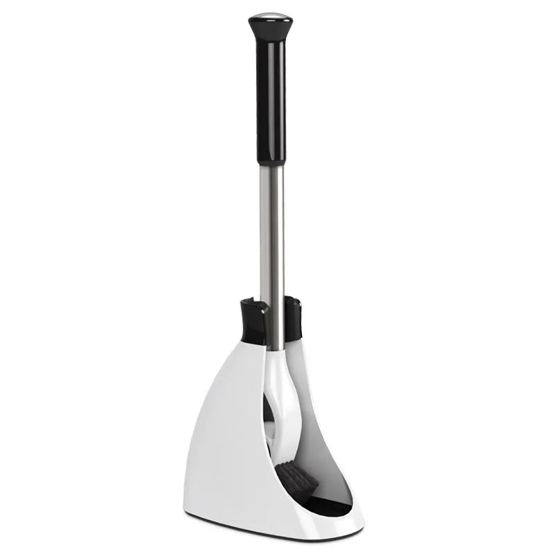 CurveClean - Hygienic Toilet Bowl Brush with Holder