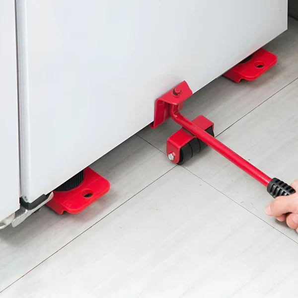MoveMaster - Heavy-Duty Appliance Moving Kit with Roller Set