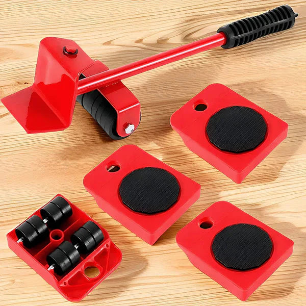 MoveMaster - Heavy-Duty Appliance Moving Kit with Roller Set