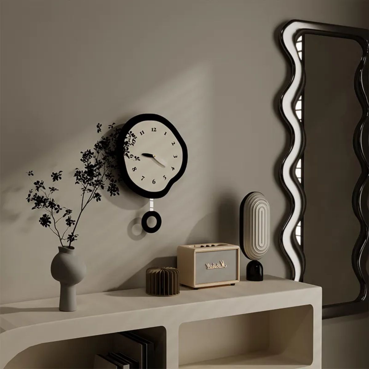 TimeDrift - Surreal Melting Wall Clock