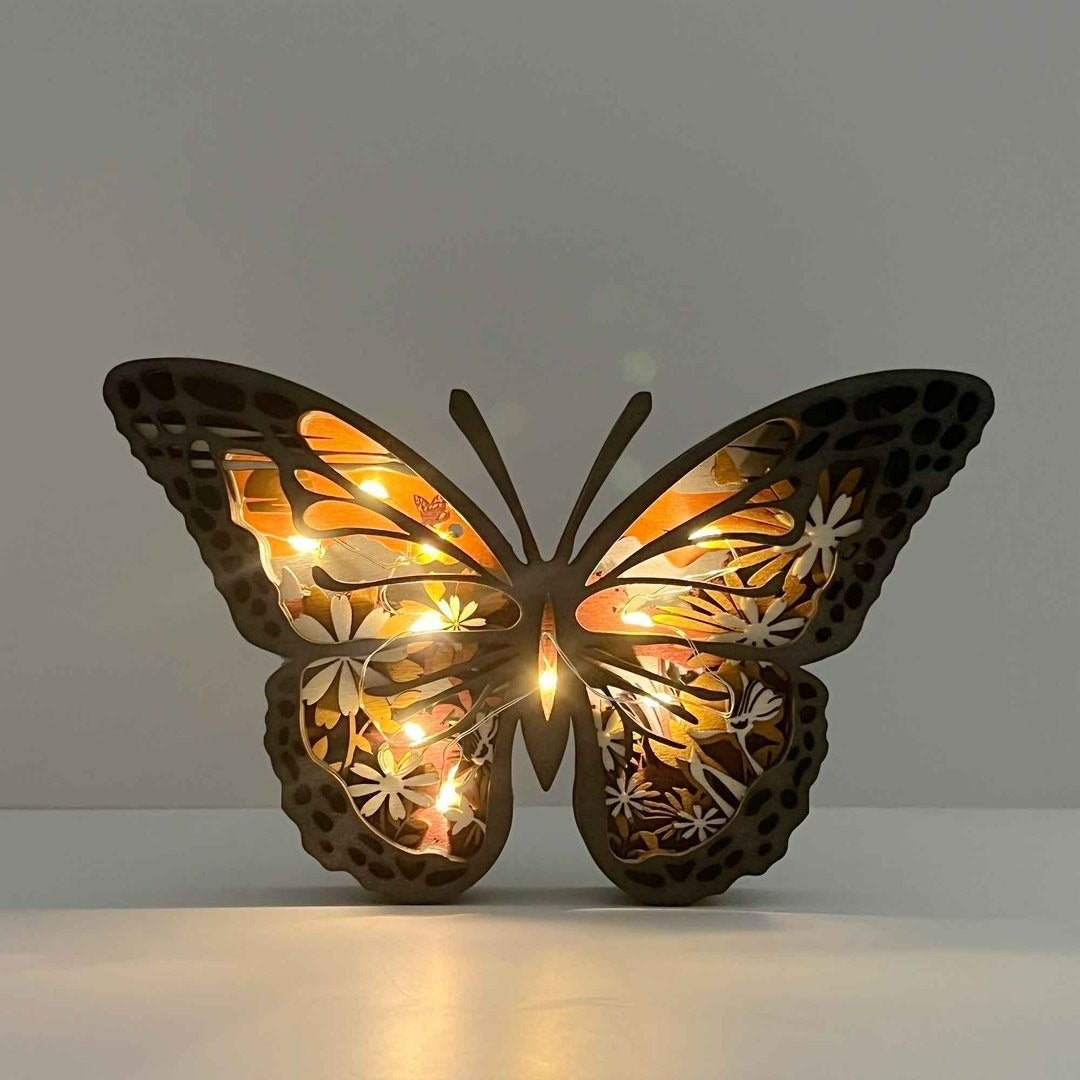 Everly 3D Handcrafted Wooden Animal Sculpture – Unique Art Decor & Gift
