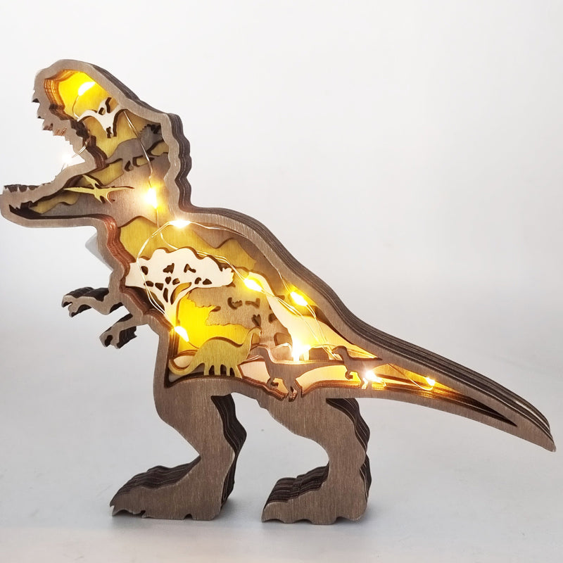 Everly 3D Handcrafted Wooden Animal Sculpture – Unique Art Decor & Gift
