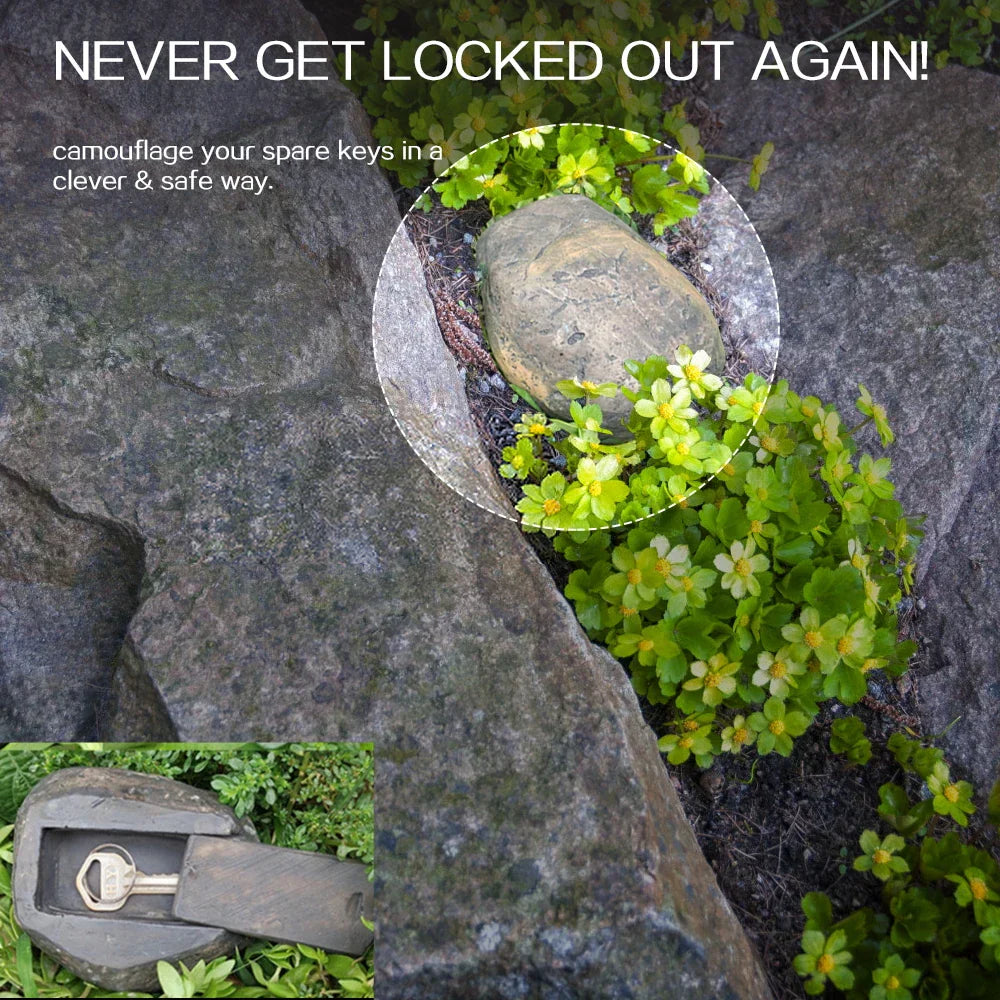 SafeRock Outdoor Hidden Key Box
