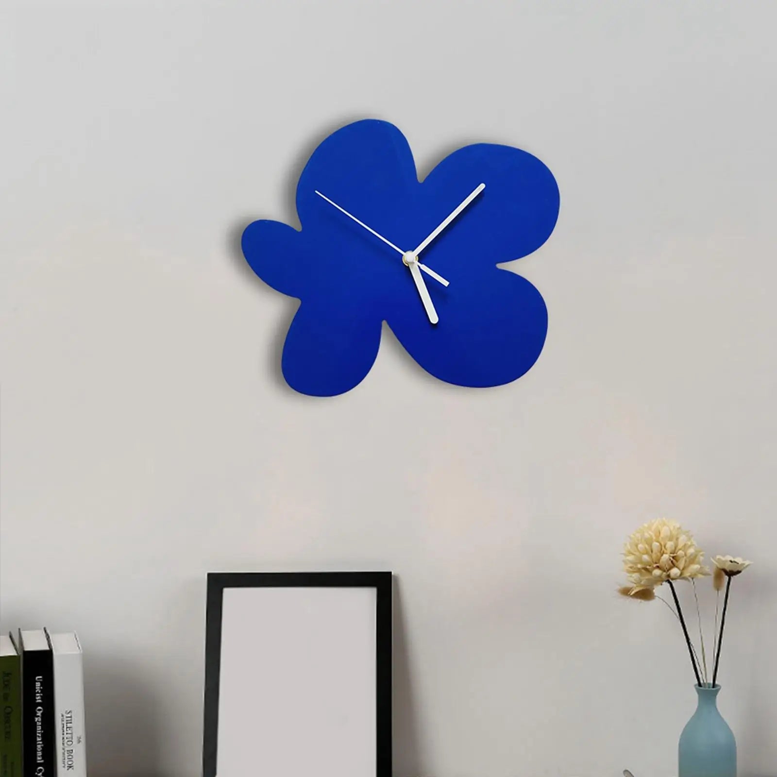 BloomingTime - Whimsical Floral Wall Clock