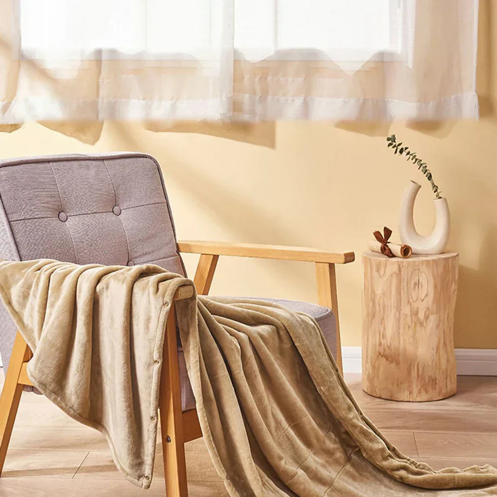 CozyHaven- Soft and comfortable USB Powered Plush Blanket
