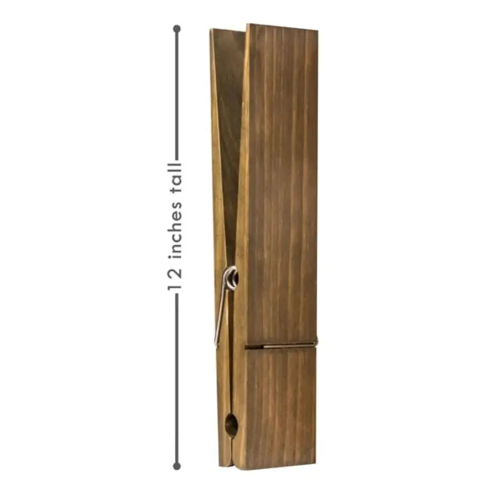 GripClasp Wooden Clothespin Towel Holder